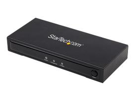 StarTech.com VID2HDCON2 S-Video oder Composite zu HDMI Konverter mit Audio (720p, NTSC & PAL, HDMI Upscaler, Mac & Windows) - Videokonverter - Composite Video, S-video - HDMI - Schwarz