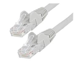 StarTech.com 5m LSZH CAT6 Ethernet Cable, 10 Gigabit Snagless RJ45 100W PoE Network Patch Cord with Strain Relief, CAT 6 10GbE UTP, Grey, Individually Tested/ETL, Low Smoke Zero Halogen - Category 6 - 24AWG (N6LPATCH5MGR) - Patch-Kabel - RJ-45 (M) bis RJ-45 (M) - 5 m - 6 mm - UTP / 50 Mikron - CAT 6 - ohne Haken - Grau