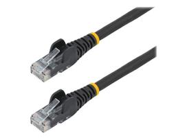 StarTech.com 3m Netzwerkkabel CAT6 - LSZH (Low Smoke Zero Halogen) - 10 Gigabit 650MHz 100W PoE RJ45 10GbE UTP Lan Kabel - Schwarz, CAT 6, ETL Zertifizierung, 24AWG (N6LPATCH3MBK) - Patch-Kabel - RJ-45 (M) zu RJ-45 (M) - 3 m - 6 mm - UTP - CAT 6 - ohne Haken - Schwarz
