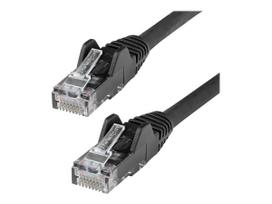 StarTech.com 50cm Netzwerkkabel CAT6 - LSZH (Low Smoke Zero Halogen) - 10 Gigabit 650MHz 100W PoE RJ45 10GbE UTP Lan Kabel - Schwarz, CAT 6, ETL Zertifizierung, 24AWG (N6LPATCH50CMBK) - Patch-Kabel - RJ-45 (M) bis RJ-45 (M) - 50 cm - 6 mm - UTP - CAT 6 - ohne Haken - Schwarz