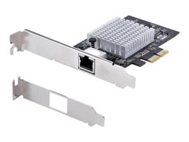StarTech.com 1-Port 10Gbps PCIe Network Adapter Card, Network Card for PC/Server, Low Profile PCIe Ethernet Card w/Jumbo Frame Support, NIC/LAN Interface Card - Marvell AQC113CS Chipset, PXE Boot (ST10GSPEXNB2) - Netzwerkadapter - PCIe 3.0 x2 - 10 Gigabit Ethernet x 1 - Schwarz (ST10GSPEXNB2)