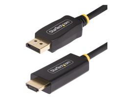 StarTech.com 9,8ft (3m) DisplayPort to HDMI Adapter Cable, 4K 60Hz with HDR, DP to HDMI 2,0b, Active Video Converter, DisplayPort Desktop to HDMI Monitor, M/M - DisplayPort to HDMI Cord (10F-DP-HDMI-4K60-HDR) - Adapterkabel - DisplayPort männlich zu HDMI männlich - 3,0m - Schwarz - Support von 4K 60 Hz, HDR-Support (10F-DP-HDMI-4K60-HDR)