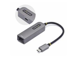 StarTech.com USB-C to Ethernet Adapter, NIC, 1Gbps - Netzwerkadapter - USB-C 3,2 Gen 1 - Gigabit Ethernet + USB-C 3,2 Gen 1 - Space-grau (1GPD3-USB-C-ETHERNET)