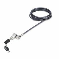 StarTech.com 25-Pack Universal Laptop Lock 6.6ft, Keyed Alike Locking Cable, Security Cable, Compatible w/Noble Wedge/Nano/K-Slot, Anti-Theft Cut-Resistant Cable - TAA - Sicherheitskabelschloss - Silber, Schwarz - 2 m - TAA-konform (Packung mit 25) (UNIVKA25-LAPTOP-LOCK)