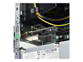 StarTech.com 1-Port Gigabit PCIe Network Adapter Card, TAA Compliant - Netzwerkadapter - PCIe Low-Profile - Gigabit Ethernet x 1 - Schwarz - TAA-konform (ST1000SPEX2LT)