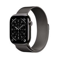 o2 Special Offer Apple Watch S11 LTE 46mm Titanium Slate, Milanese loop M/L
