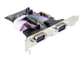 Delock 4 x serial PCI Express Card - Serieller Adapter - PCIe - RS-232 - 4 Anschlüsse (89178)