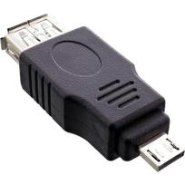 InLine Micro-USB Adapter Micro-A Stecker an USB-A Buchse (31600)