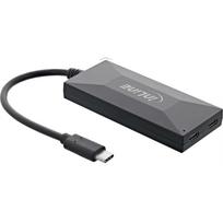 InLine USB 3.2 Gen 1 Hub, USB Typ-C, 3 Port Typ-A, 2 Port Typ-C, 3A Netzteil - schwarz