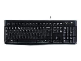 Desktop MK120, wired, USB, QWERTZ, black, mouse included