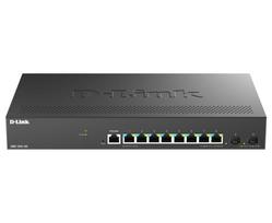 D-Link DMS 1250-10S - Switch - L2+ - Smart - 8 x 2,5GBase-T + 2 x 10 Gigabit SFP+ - Desktop (DMS-1250-10S/E)