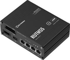 Teltonika RUTM55 Industrial 5G Router, Dual SIM/eSIM, 1Gbps, RS232/RS485 (RUTM55000000)