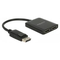 Turime | Delock DisplayPort 1,4 Splitter 1 x DisplayPort to 2 x HDMI MST - Video-/Audio-Splitter - 2 x HDMI - Desktop (87769) | ITwork sandėlyje!
