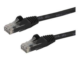 StarTech.com Cat6 Snagless Gigabit UTP Netzwerkkabel - Cat 6 RJ45 Netzwerkkabel mit Knickschutz - Patch-Kabel - RJ-45 (M) - RJ-45 (M) - 1,0m - UTP - CAT 6 - gepresst, glatt - Schwarz (N6PATC1MBK)