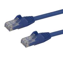 StarTech.com Cat6 Snagless Gigabit UTP Netzwerkkabel - Cat 6 RJ45 Netzwerkkabel mit Knickschutz - Patch-Kabel - RJ-45 (M) - RJ-45 (M) - 10,0m - UTP - CAT 6 - gepresst, glatt - Blau (N6PATC10MBL)