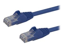 StarTech.com Cat6 Snagless Gigabit UTP Netzwerkkabel - Cat 6 RJ45 Netzwerkkabel mit Knickschutz - Patch-Kabel - RJ-45 (M) - RJ-45 (M) - 2,0m - UTP - CAT 6 - gepresst, glatt - Blau (N6PATC2MBL)