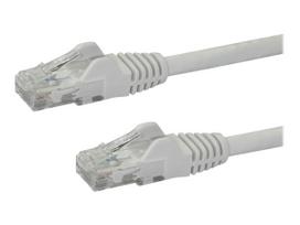StarTech.com Cat6 Snagless Gigabit UTP Netzwerkkabel - Cat 6 RJ45 Netzwerkkabel mit Knickschutz - Patch-Kabel - RJ-45 (M) - RJ-45 (M) - 2,0m - UTP - CAT 6 - glatt - weiß (N6PATC2MWH)