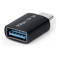 StarTech.com USB-C to USB-A Adapter, USB 5Gbps, Compact USB-C Male to USB-A Female Adapter, Durable Metal Housing, M/F - USB-Adapter - 24 pin USB-C (M) zu USB (W) - USB 3,2 Gen 1  3 A - Passiv, up to 5Gbps data transfer rate - Schwarz (USB31CAADGCP)