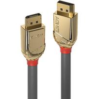 Lindy 5m DisplayPort 1.2 Cable, Gold Line