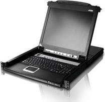 ATEN CL5708M - 1920 x 1200 Pixel - WUXGA - Rack-Einbau - 25,1 W - 1U - Schwarz