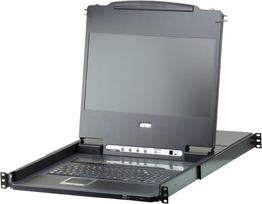 Aten CL6708MW Tastatur/Video/Maus (KVM)-Switch Rack-Einbau Schwarz (CL6708MW-ATA-2XK06A1G)