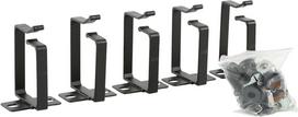 CABLE ORGANIZER HOOK SET, ALUMINUM 44x60mm, 5 PCS
