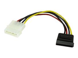 StarTech.com 4 Pin Molex auf SATA Kabel - LP4 / Serial-ATA Stromadapter - Stromkabel - 15 PIN SATA Power (M) - interne Stromversorgung, 4-polig (M) - 0,2m - für P/N: ATX2POWER430, ATX2POWER530, BRACKET25SAT, RMC4450, ATXPOW330HS, ATXPOWER300B, ATXPOW400DF, ATXPOW350PRO (SATAPOWADAP)