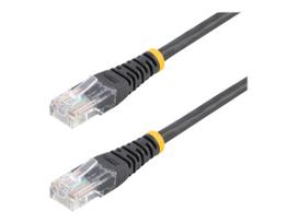 StarTech.com Cat5e RJ45 UPT Patchkabel - Patch-Kabel - RJ-45 (M) - RJ-45 (M) - 15,0m - UTP - CAT 5e - gepresst - Schwarz (M45PAT15MBK)