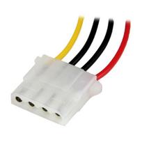 StarTech.com 30cm LP4 Molex Strom Verlängerung - 4 Pin Anschlusskabel / Verlängerungskabel - Stecker/Buchse - Spannungsversorgungs-Verlängerungskabel - interne Stromversorgung, 4-polig (M) bis interne Stromversorgung, 4-polig (W) - 30.48 cm