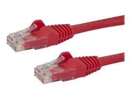 StarTech.com Cat6 Snagless Gigabit UTP Netzwerkkabel - Cat 6 RJ45 Netzwerkkabel mit Knickschutz - Patch-Kabel - RJ-45 (M) bis RJ-45 (M) - 7,0m - UTP - CAT 6 - ohne Haken - Rot (N6PATC7MRD)