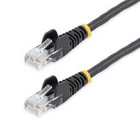 StarTech.com 7,0mCat5e Ethernet Netzwerkkabel Snagless mit RJ45 - Cat 5e UTP Kabel - Schwarz - Patch-Kabel - RJ-45 (M) bis RJ-45 (M) - 7,0m - UTP - CAT 5e - ohne Haken - Schwarz (45PAT7MBK)