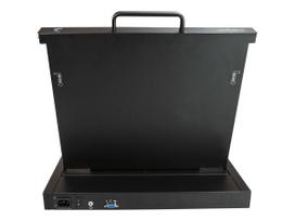 StarTech.com Rackmount KVM Console - Single-Port with 43,20cm (17) LCD Monitor - KVM-Konsole mit KVM-Switch - 1 Anschlüsse - 43.2 cm (17) - Rack - einbaufähig - 1280 x 1024 - 250 cd/m² - 1000:1 - 5 ms - VGA - Schwarz - 1U