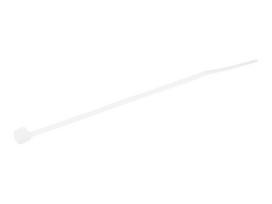 StarTech.com 10,20cm (4)(10cm) Cable Ties, 7/8(22mm) Dia, 18lb(8kg) Tensile Strength, Nylon Self Locking Zip Ties, UL Listed, 1000 Pack, White (CBMZT4NK) - Kabelbinder - 10.16 cm - weiß (Packung mit 1000)