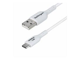 StarTech.com 3ft (1m) White USB-A to USB-C Charging Cable/Cord, M/M - USB-Kabel - USB (M) (USB2AC1MNCWHE)