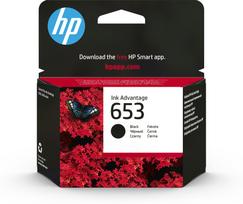 HP 653 - 6 ml - black - original - Ink Advantage - ink cartridge - for DeskJet Pl