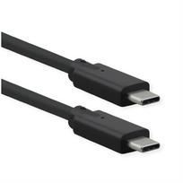Secomp 11.02.9072 USB Kabel 1,5 m USB 3.2 Gen 2 (3.1 Gen 2) USB C Schwarz (11.02.9072)