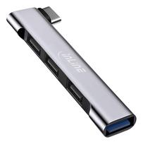 InLine Slim USB-C Hub - 4-Port - USB 3.0 + 3x USB 2.0 - schmale Bauform