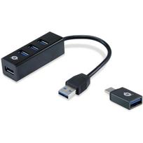 Conceptronic HUBBIES TAIL - Hub - 4 x SuperSpeed USB 3.0 - Desktop