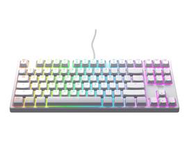 CHERRY XTRFY K4V2 TKL KEYBOARD WHITE CORDED MECHANICAL MX RED LAYOUT CX-K4V2-RGB-TKL-R-PO)