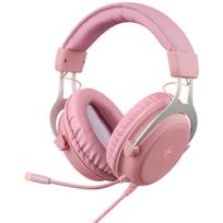 Deltaco GAM-030-P Kopfhörer & Headset Kabelgebunden Kopfband Gaming USB Typ-A Pink (GAM-030-P)