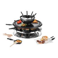 Unold 48726 raclette grill 8 person(s) 1300 W Black, Stainless steel