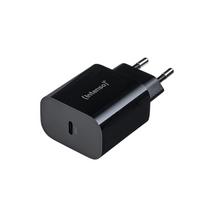 Intenso Power Adapter W20C, 20W, USB-C Anschluss, schwarz, Drinnen, 120 - 140 V, 50/60 Hz, 20 W, 12 V, Schwarz