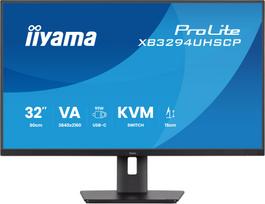 iiyama ProLite XB3294UHSCP-B1 computer monitor 80 cm (31.5) 3840 x 2160 pixels 4K Ultra HD Black