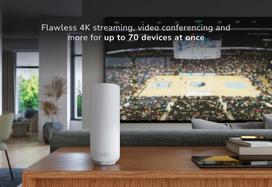 Netgear Orbi 370, Weiß, Intern, Mesh-Satellit, 120 m², Dual-Band (2,4 GHz/5 GHz), Wi-Fi 7 (802.11be)