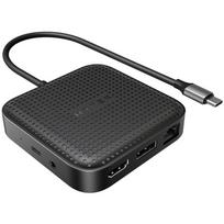 Targus HyperDrive Mobile Dock - Dockingstation - USB4 - HDMI, DP - 1GbE (HD583-GL)