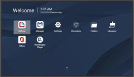 Viewsonic 43 4K Commercial Display with ProAV Integration