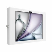 Compulocks iPad Air M2 11 (2024), Apex Secured Enclosure Wall Mount - Gehäuse - für Tablett - Glasbefestigung, Raum - verriegelbar - hochwertiges Aluminium - weiß - Bildschirmgröße: 27.94 cm (11) (11APXW)