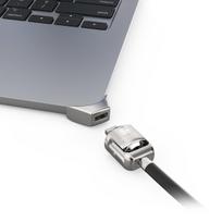 Compulocks Ledge Lock Adapter for MacBook Air 15 M2-M4 with Keyed Cable Lock Silver - Sicherheitskit - Schlüsselschloss (MBALDG05KL)