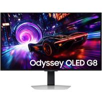 Odyssey S32FG814SU QD-OLED, Gaming-Monitor 80 cm (32 Zoll), silber, UltraHD/4K, FreeSync Premium Pro, USB-Hub, 240Hz Panel