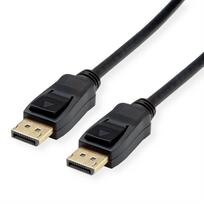 Value DisplayPort connection cable DisplayPort plug, DisplayPort plug 1.50 m Black 11.99.5798 Shield